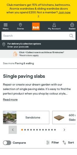Mobile page screenshot