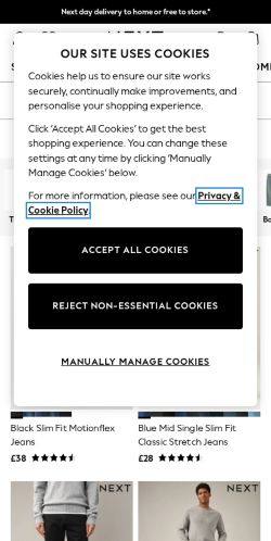 Mobile page screenshot