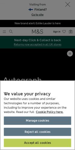 Mobile page screenshot
