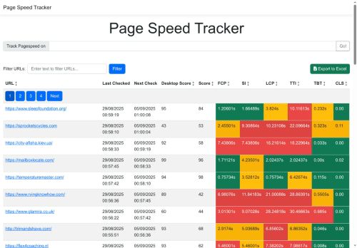 Desktop page screenshot