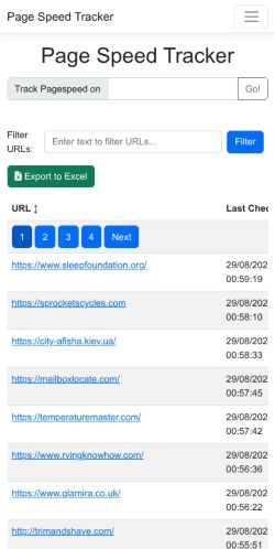 Mobile page screenshot