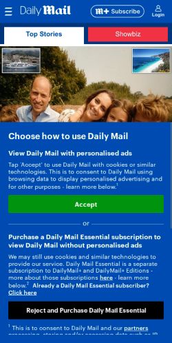 Mobile page screenshot