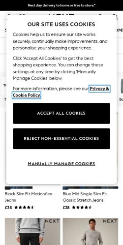 Mobile page screenshot