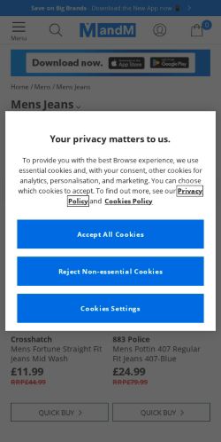 Mobile page screenshot