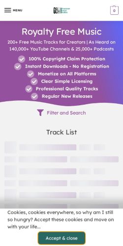 Mobile page screenshot