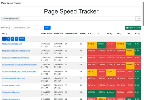 Desktop page screenshot