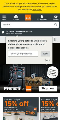 Mobile page screenshot