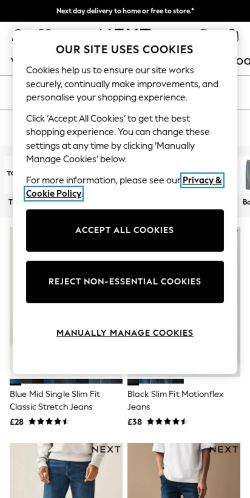 Mobile page screenshot