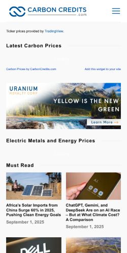 Mobile page screenshot