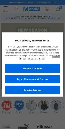Mobile page screenshot