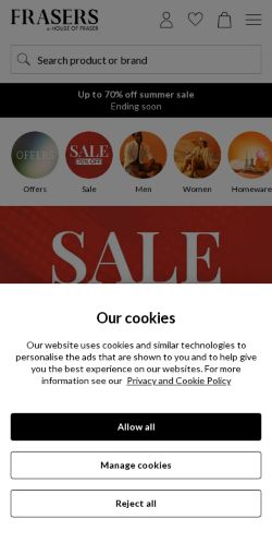 Mobile page screenshot