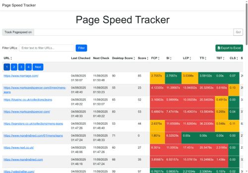 Desktop page screenshot