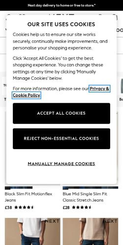 Mobile page screenshot