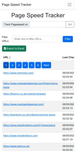 Mobile page screenshot
