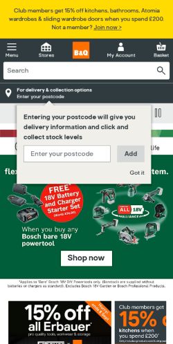 Mobile page screenshot