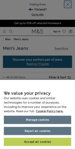 Mobile page screenshot