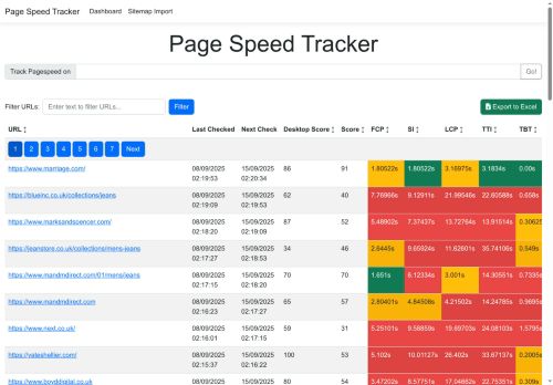 Desktop page screenshot