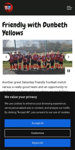 Mobile page screenshot