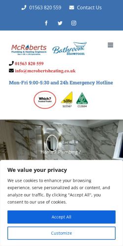 Mobile page screenshot