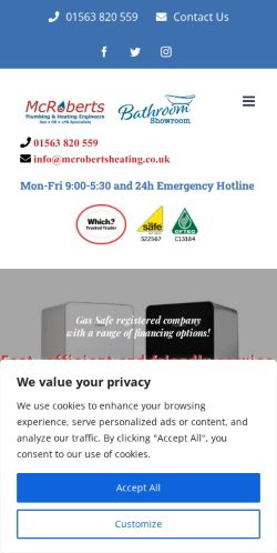 Mobile page screenshot