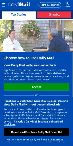 Mobile page screenshot