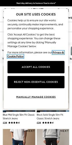 Mobile page screenshot
