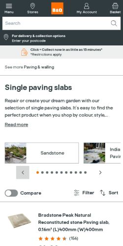 Mobile page screenshot