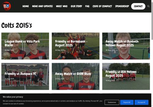 Desktop page screenshot