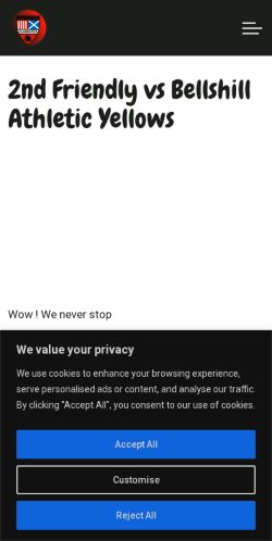 Mobile page screenshot