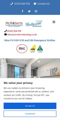 Mobile page screenshot