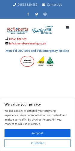 Mobile page screenshot