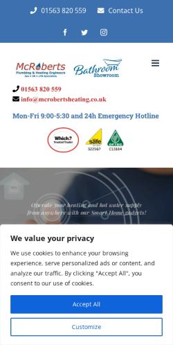 Mobile page screenshot