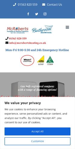 Mobile page screenshot