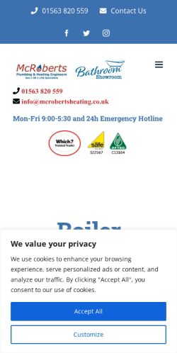 Mobile page screenshot