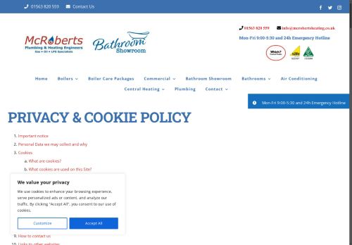 Desktop page screenshot