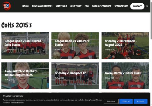 Desktop page screenshot