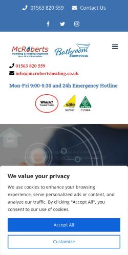 Mobile page screenshot