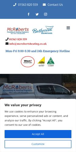 Mobile page screenshot