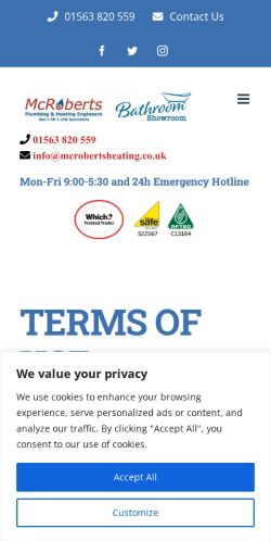 Mobile page screenshot