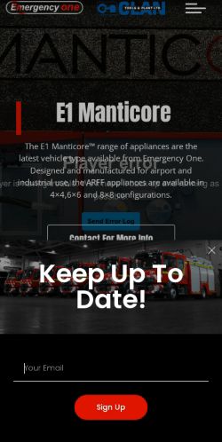 Mobile page screenshot