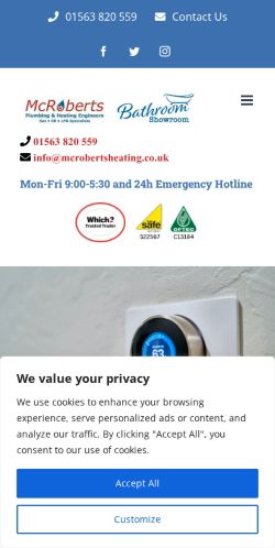 Mobile page screenshot