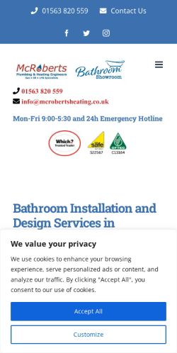 Mobile page screenshot