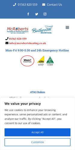 Mobile page screenshot