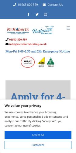 Mobile page screenshot