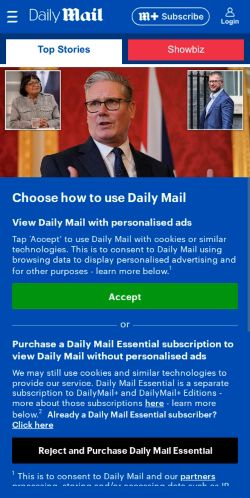 Mobile page screenshot