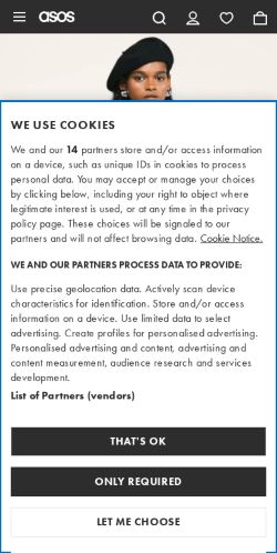 Mobile page screenshot