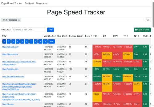 Desktop page screenshot