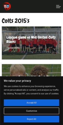 Mobile page screenshot