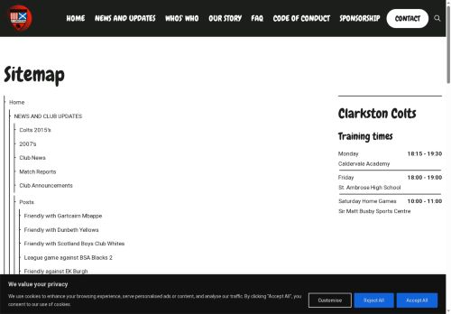 Desktop page screenshot