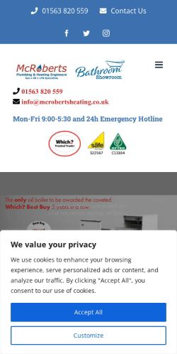 Mobile page screenshot